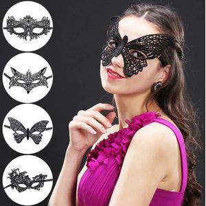 Masker - Oogmasker - Spannend masker - Vlinder - Bal - Verkleed accessoire - Carnaval - Erotisch masker - Zwart