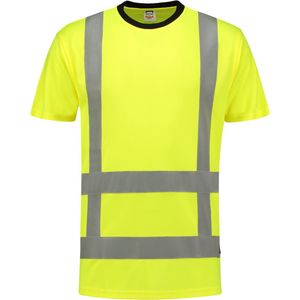 Tricorp T-shirt RWS Birdseye 103005 Fluor Geel - Maat S