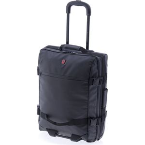 Gladiator Polar Handbagage Laptop Wieltas / Koffer - 55 cm - 14 inch - Zwart