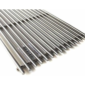 Roestvrij stalen grillrooster voor Weber Spirit 200 - Groot formaat 252 x 442 cm