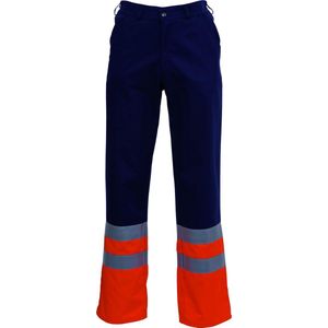 HAVEP Werkbroek High Visibility 8397 - Marine/Fluo Oranje - 62