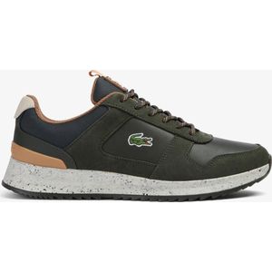 Lacoste Joggeur 2.0 Mannen Sneakers - Dark Green/Off White - Maat 46