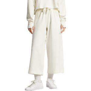 adidas Sportswear ALL SZN Rib 7/8 Wide Leg Broek - Dames - Wit- L