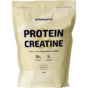 MyBodyFuel - Whey Protein & Creatine - Vanille - 1000 gram