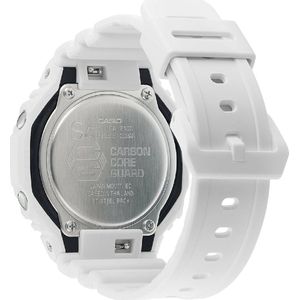 Casio G-Shock GA-2100-7AER Horloge - Kunststof - Wit - Ø 43 mm