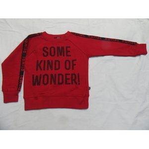 rumbl , trui , sweater , jongens , rood , some kind of wonder 92/98