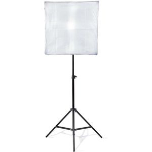 Nedis Lampenset voor Fotostudio - 70 W - 5500 K - 4000 lm - Werk hoogte: 60-180 cm - Inclusief lampen: 2 - Inclusief reistas - Zwart