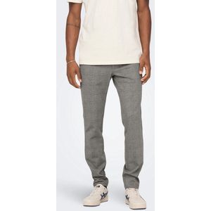 ONLY&SONS - ONSMARK SLIM CHECK PANTS 9887 NOOS - Heren - Broeken