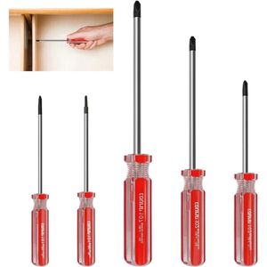 5Pcs Tri Wings Screwdriver Set - Y3(6mm)/Y2(5mm)/Y1(4mm)/Y0(3mm)/Y0(2mm) - Multifunctional Magnetic Y Screwdriver Set For Repairs DIY Work