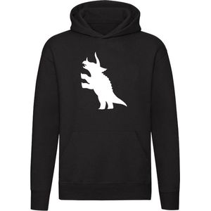 Triceratops Hoodie | Dino | Dinosauriërs | Beest | World | Unisex | Trui | Sweater | Capuchon