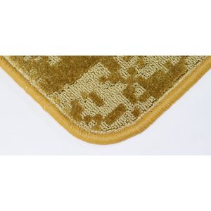 Vloerkleed Vintage goud geel 80x150