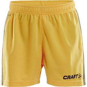 Craft Pro Control Short Kinderen - Geel | Maat: 122/128