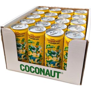Coconaut Pure Young Coconut Water with Pineapple 320 ml x 20