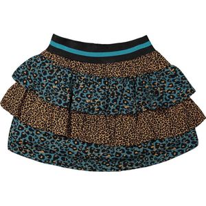 Vinrose meisjes rok leopard pattern maat 146/152