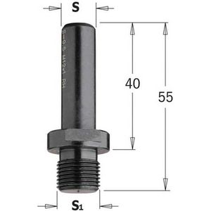CMT - Schacht voor uitwisselbare boor of potscharnierfrees - Boormachine accessoire - Snijgereedschappen - 1 Stuk(s)