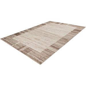 Lalee trendy Carving- modern- laagpolig- vloerkleed- vintage- hand carved- hoog laag- hip en trendy- karpet- tapijt- 160x230 cm beige bruin