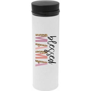 Thermosfles-500 ml-warm en koude dranken-speciaal voor mama-blessed mama mint luipaard roze gold