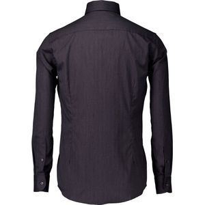 Eton - Overhemd Anthraciet Eton Herringbone Wrinkle Free Flannel Shirt Lange Mouw Overhemd Anthraciet 100012184