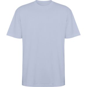Zen Blauw oversized unisex t-shirt katoen Model Bull merk Roly maat XXL