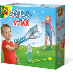 SES - Shark Bubble Attack - Haai met Uitschuifbare Nek Eet de Bubbels