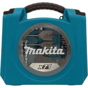 Makita D-53001 Bit -en borenset 71-delig in Koffer