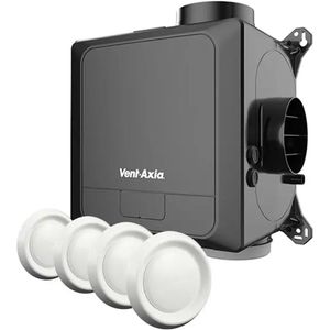 Vent-Axia Multihome EEP basis 368mÂ³/h - vochtsensor en eurostekker + 4 ventielen