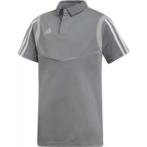 adidas Tiro 19 Cotton Polo kinderen - Grijs - maat 152