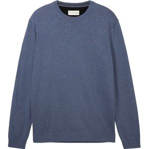 TOM TAILOR basic crewneck knit Heren Trui - Maat M