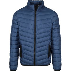Suitable Toni Jas Blauw - Maat M - Heren - Gewatteerde jassen