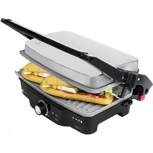 Grill Apparaat - Tafel Grill - Tosti Apparaat - Verticaal Opbergbaar - Panini Grill - Hoge Kwaliteit