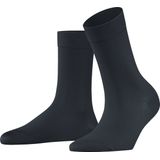 FALKE Cotton Touch business & casual katoen sokken dames grijs - Maat 35-38