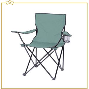 ATTREZZO® Campingstoel - Opvouwbaar - Vouwstoel - Turquoise - Ideaal voor op de camping!