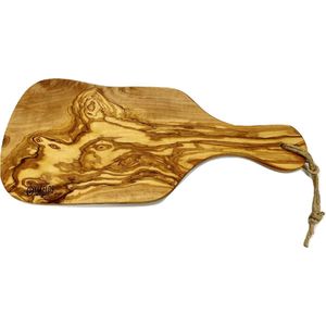 Pure Olive Wood - Serveerplank -Borrelplank - Tapasplank - Olijfhout 40 tot 45 cm