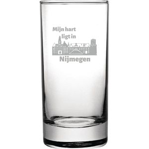 Gegraveerde longdrinkglas 28,5cl Nijmegen