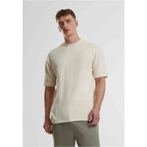 Urban Classics - Light Terry Crew Heren T-shirt - 3XL - Beige