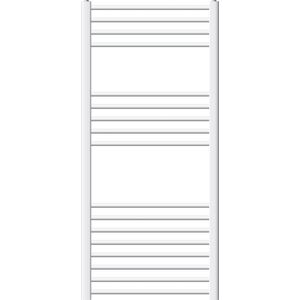 Badkamerradiator Sahara 600x1200 mm Wit recht met zijaansluiting