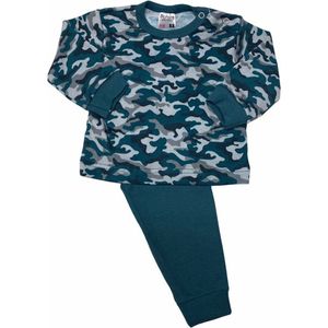 Beeren Bodywear Camouflage/Petrol Maat 86/92 Pyjama 24-423