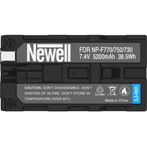 Newell set DL-USB-C lader en 2x NP-F770 batteries for Sony
