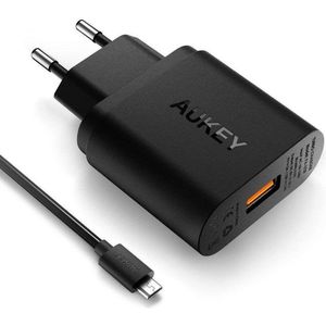 Aukey Quick Charge 3.0 oplader - tot 4 keer sneller - PA-T9 - Black