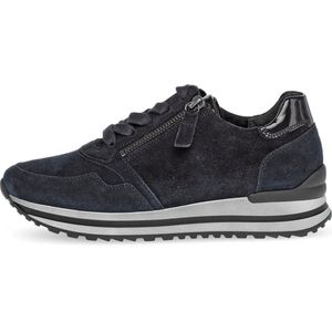 Gabor Gabor Dames Sneakers - blauw - Maat 43 Dames Sneakers - blauw - Maat 43