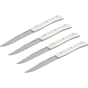 Opinel tafelmessenset Facette 4-delig wit