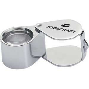 TOOLCRAFT TO-8595999 Inslagloep Vergrotingsfactor: 10 x Lensgrootte: (Ø) 19 mm