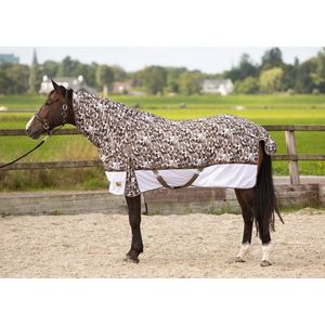 Harry's Horse Vliegendeken Mesh-Pro Camo - maat 130/175 - camo/white