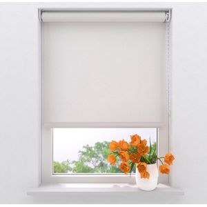 Rolgordijn Easy Lichtdoorlatend - Bright White - 240 x 190 cm