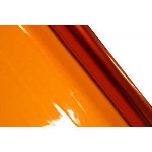 Haza Cellofaan folie oranje 70x500cm