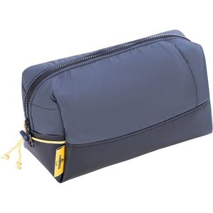 NOMAD® x Fraenck Etui | Donkerblauw | Upcycled Toilettas of Accessoire | Etui gemaakt van Slaapzak & Bannerdoek | Uniek & Duurzaam