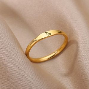 Sterrenbeeld ring - Horoscoop ring - Steenbok - Zegelring stijl