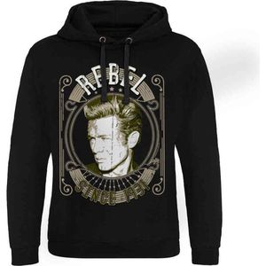 James Dean Hoodie/trui -S- Rebel Since 1931 Zwart