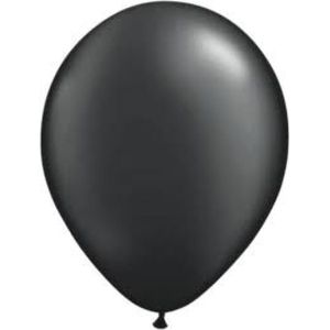 Helium ballonnen Zwart 100 stuks