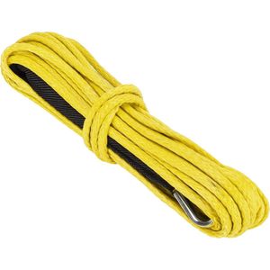 7700LBS Lierkabel Nylon 15M - Vervanging Synthetisch Touw voor Smittybilt SUV Truck ATV UTV - Geel .